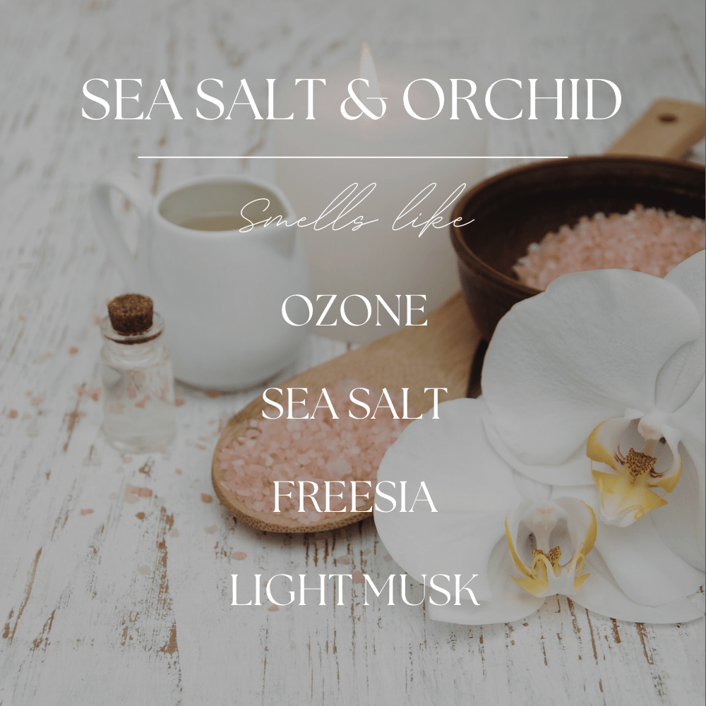 Sea Salt & Orchid | 8ml Hanging Car Diffuser - Wholistic Nutrition-Wholistic Home-Modern Roots Candle Co.