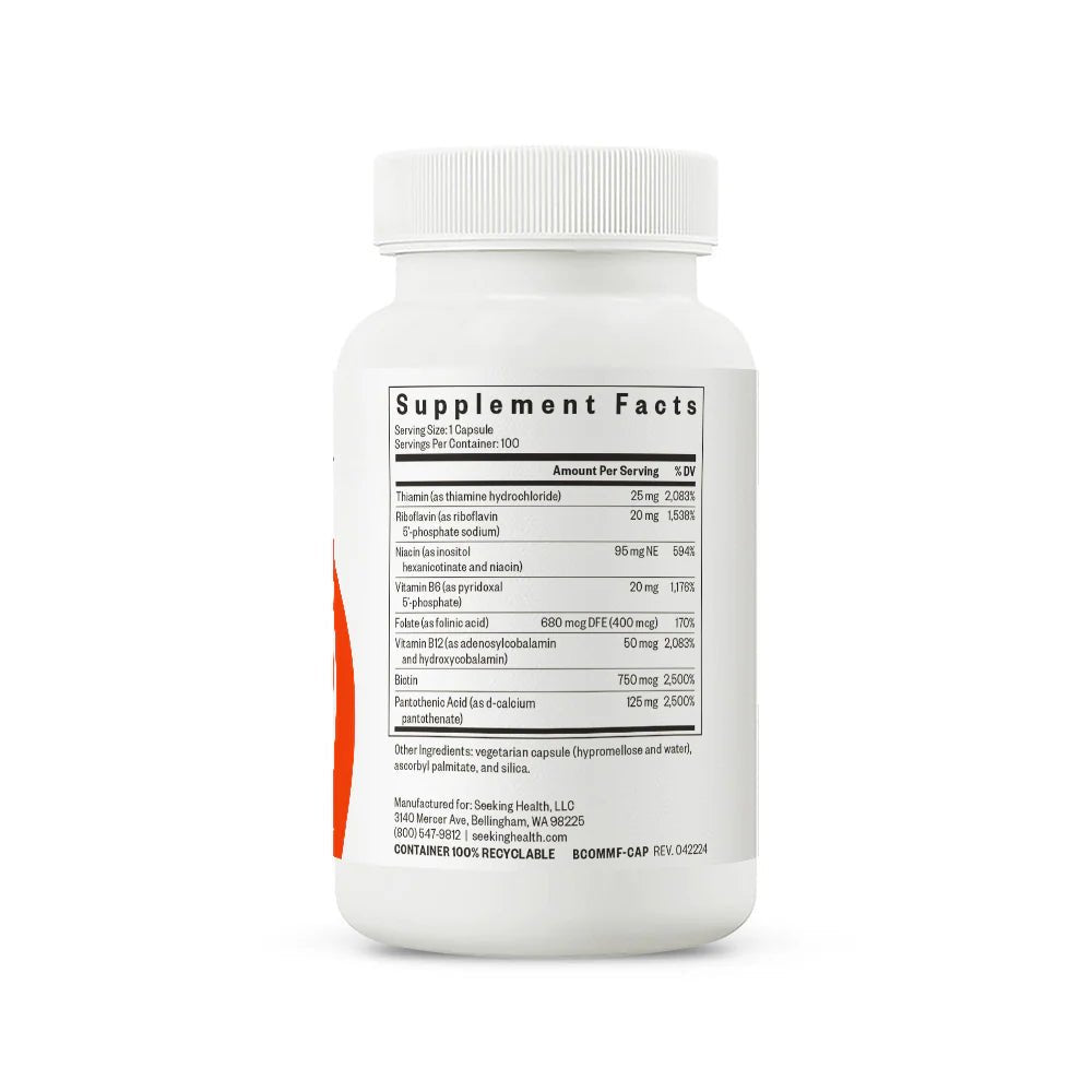 Seeking Health B Complex MF - Wholistic Nutrition - Wellness Supplements - Seeking Health