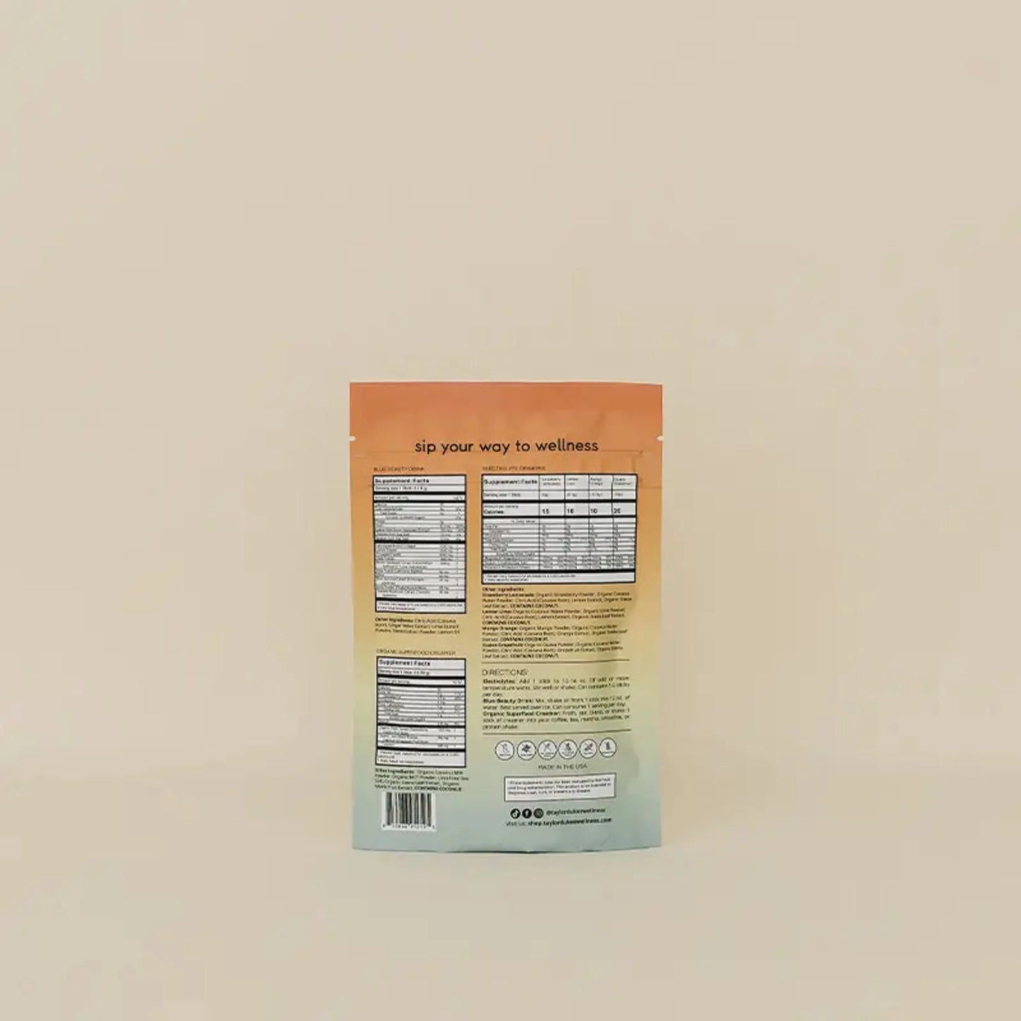 Taylor Dukes Wellness Sip Variety Pack