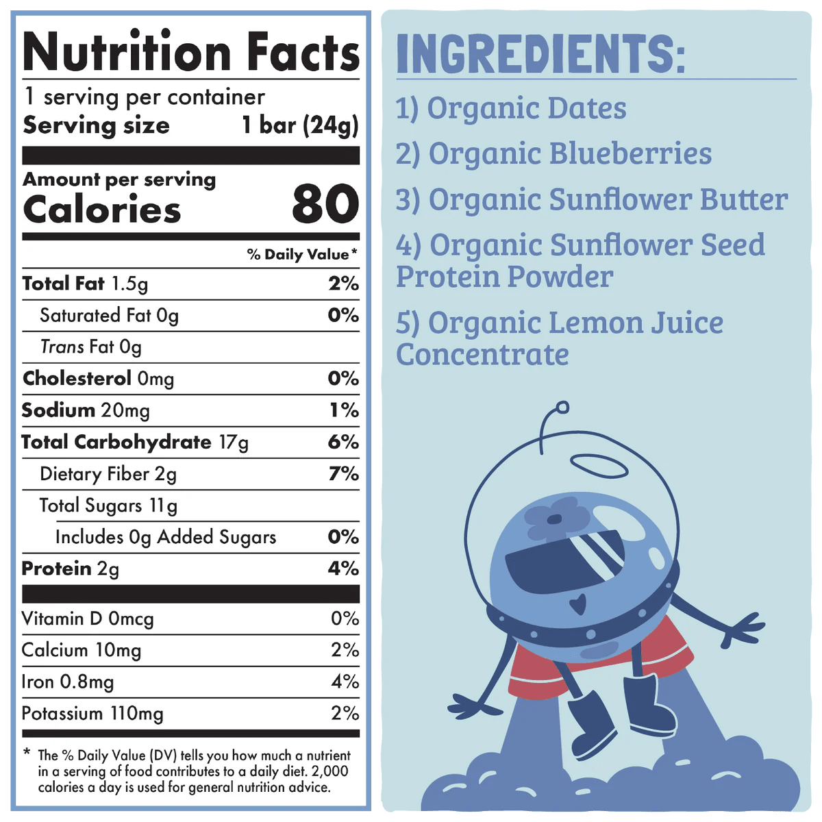 Skout Organic Kids Snack Bar - Individual - Wholistic Nutrition - Snacks - Skout