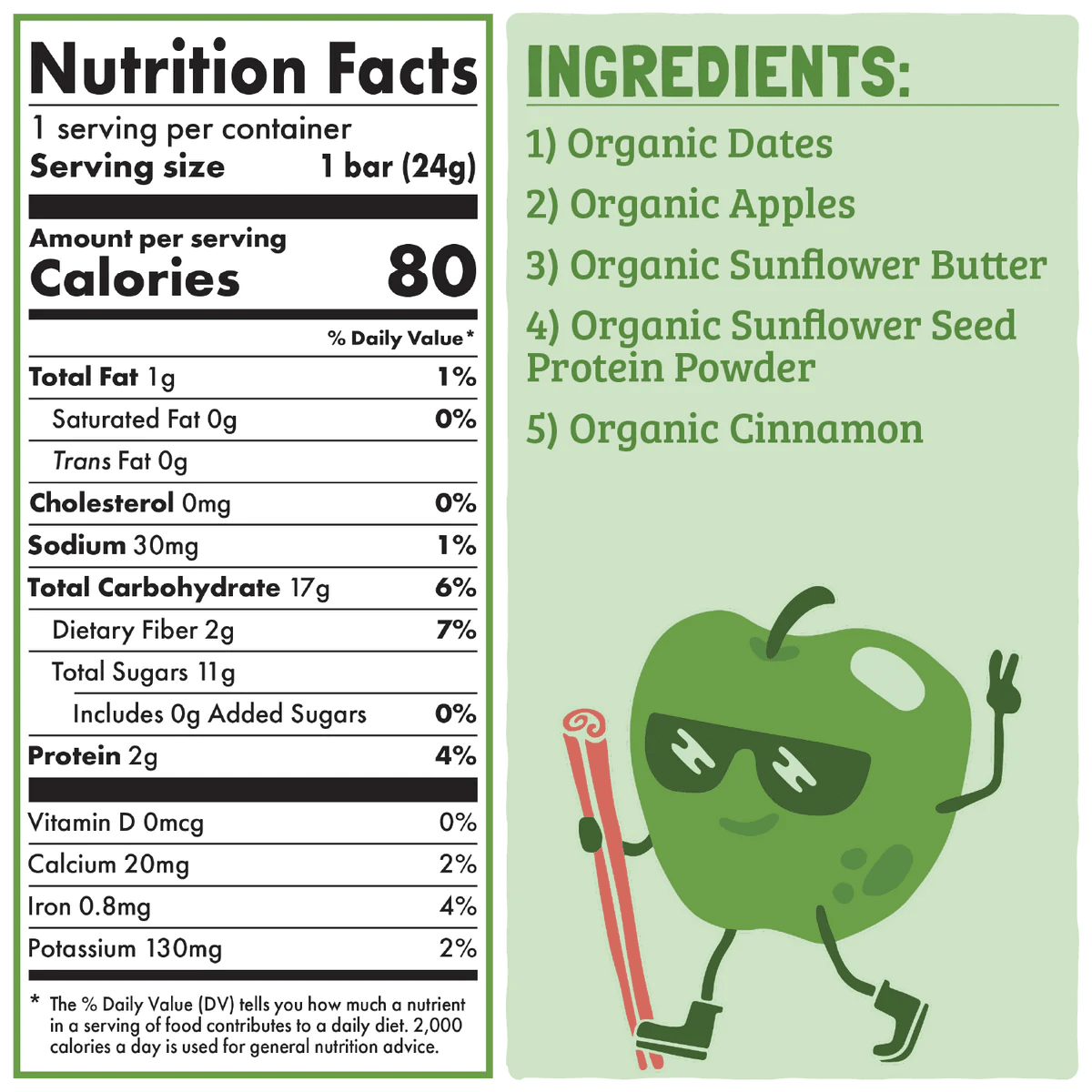 Skout Organic Kids Snack Bars 6 - pack - Wholistic Nutrition - Snacks - Skout