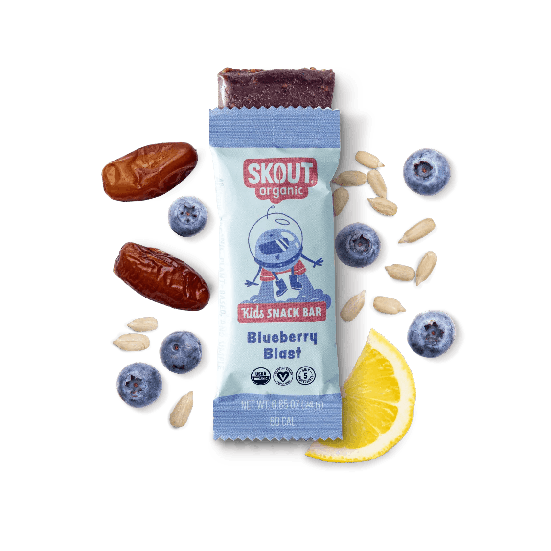 Skout Organic Kids Snack Bars 6 - pack - Wholistic Nutrition - Snacks - Skout