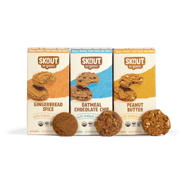 Skout Organic Soft Baked Cookies - Wholistic Nutrition - Snacks - Skout