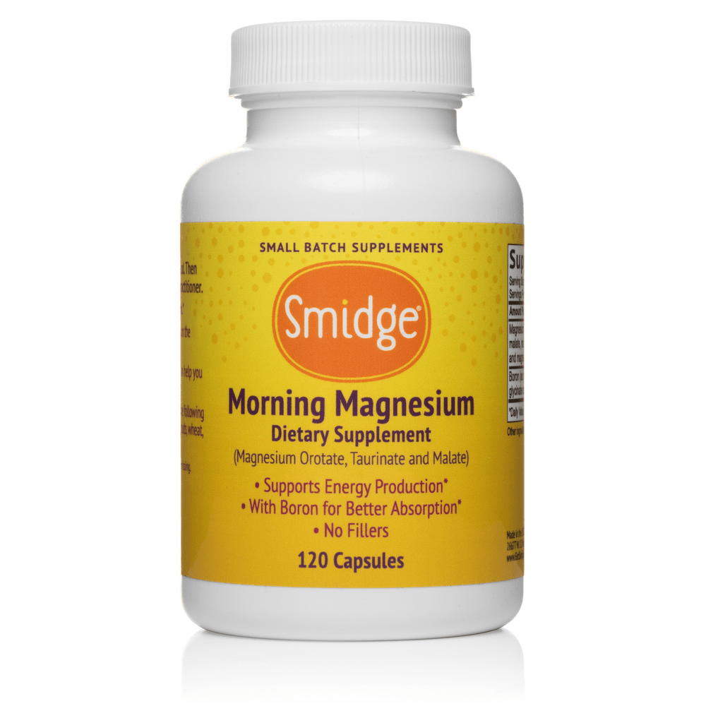 Smidge Morning Magnesium - 120 caps - Wholistic Nutrition - Default - Smidge