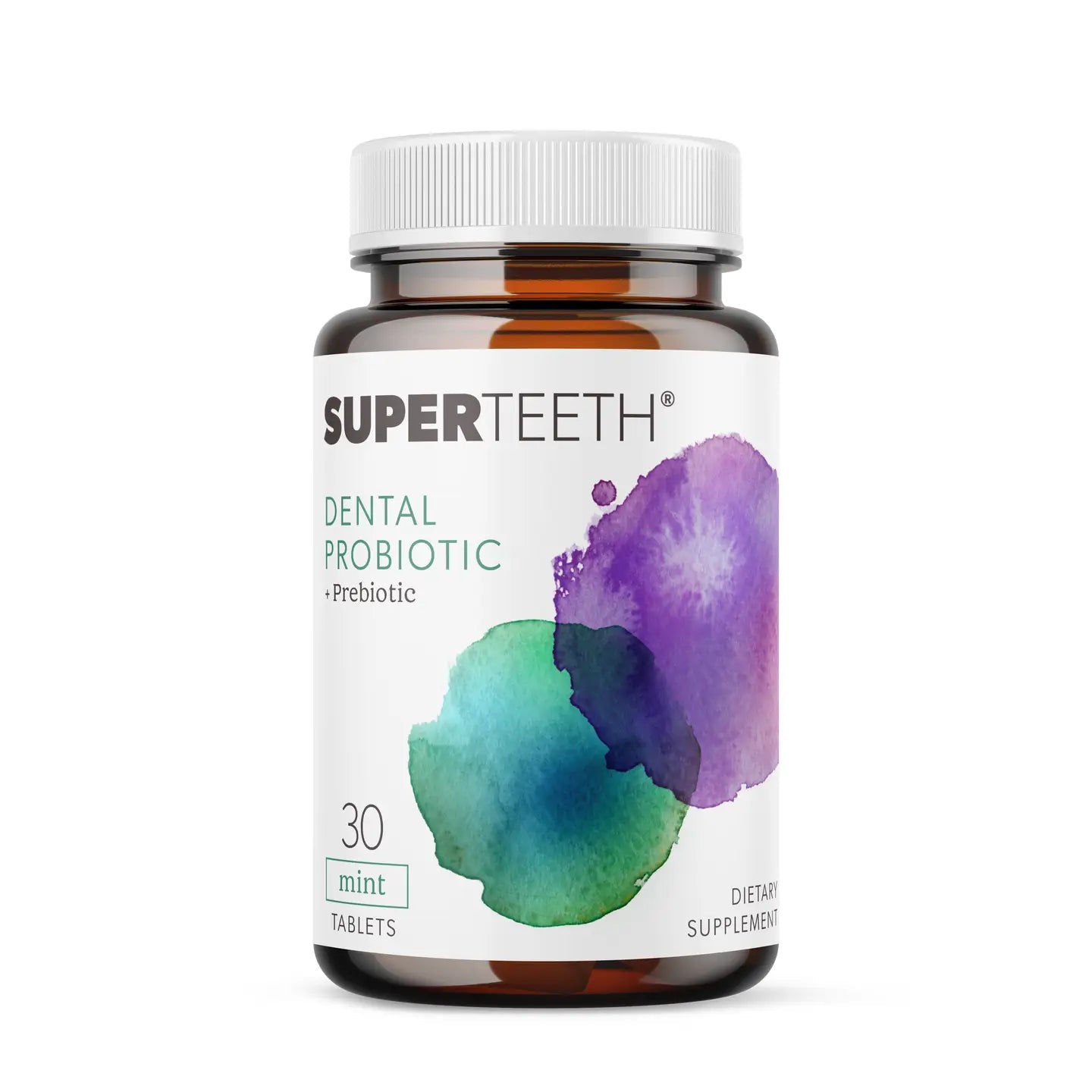 Super Teeth Dental Probiotic 30 Count - Wholistic Nutrition - Wholistic Medicine Cabinet - Super Teeth