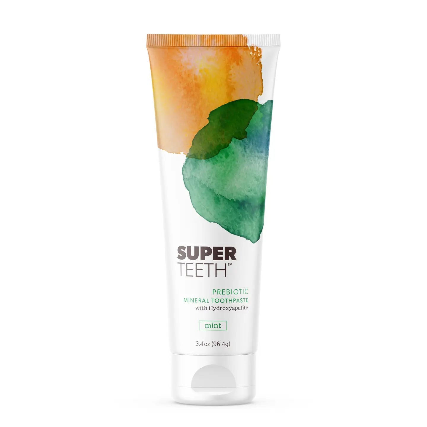 Super Teeth Prebiotic Mineral Toothpaste with Hydroxyapatite - Mint - Wholistic Nutrition - Wholistic Medicine Cabinet - Super Teeth