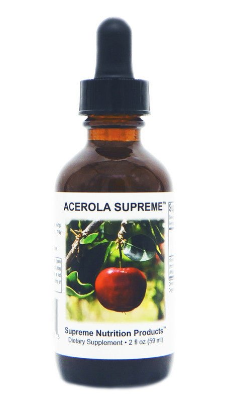 Supreme Nutrition Acerola Supreme Tincture - Wholistic Nutrition - Wellness Supplements - Supreme Nutrition