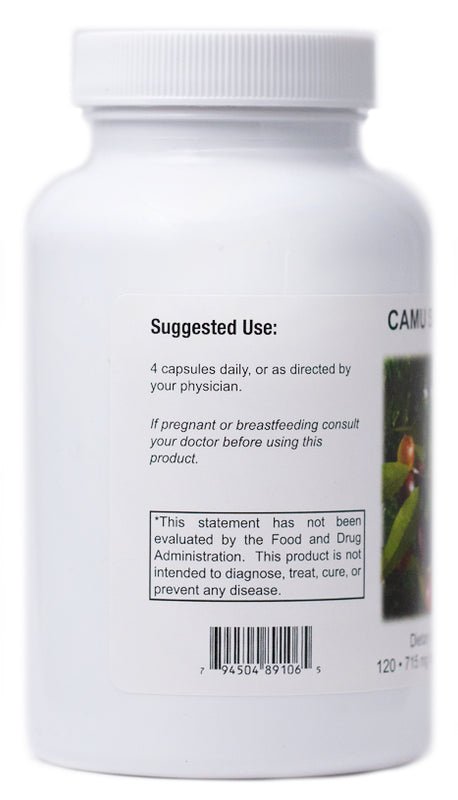 Supreme Nutrition Camu Supreme Capsules - Wholistic Nutrition - Wellness Supplements - Supreme Nutrition