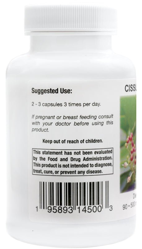 Supreme Nutrition Cissus Supreme - 90 caps - Wholistic Nutrition - Wellness Supplements - Supreme Nutrition