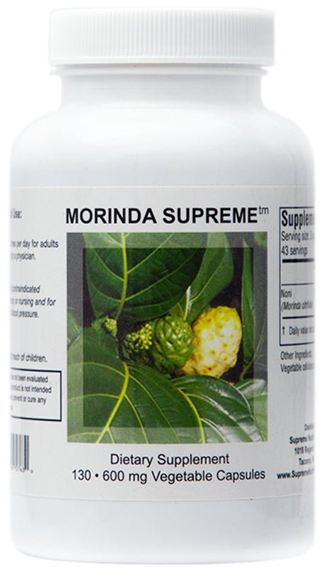 Supreme Nutrition Morinda Supreme - Wholistic Nutrition - Wellness Supplements - Supreme Nutrition