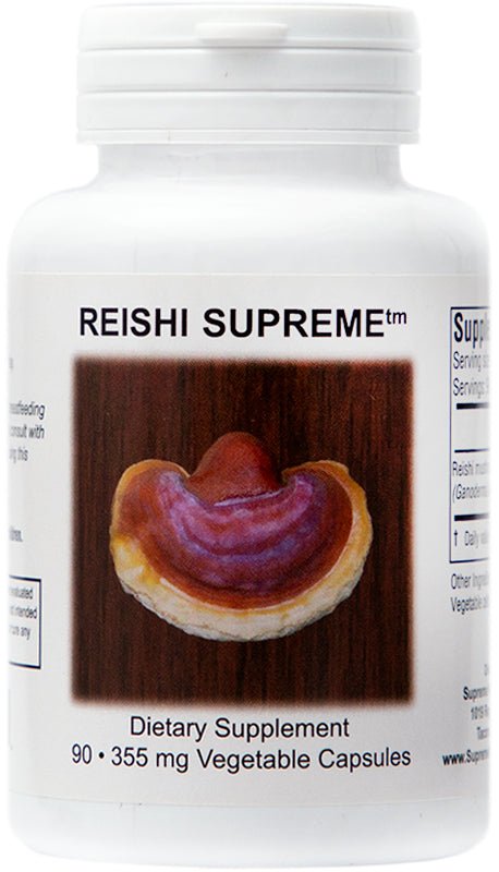Supreme Nutrition Reishi Supreme - Wholistic Nutrition - Wellness Supplements - Supreme Nutrition