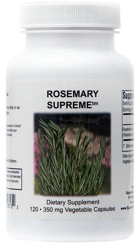 Supreme Nutrition Rosemary Supreme - 120 caps - Wholistic Nutrition - Wellness Supplements - Supreme Nutrition