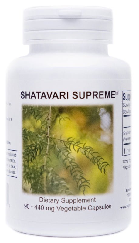 Supreme Nutrition Shatavari Supreme - 90 caps - Wholistic Nutrition - Wellness Supplements - Supreme Nutrition