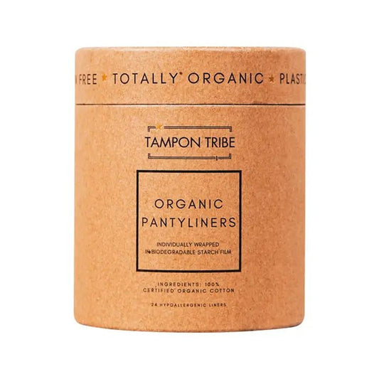 Tampon Tribe Organic Pantyliners - 24 Ultrathin - Wholistic Nutrition - Hair, Skin & Body Care - Tampon Tribe