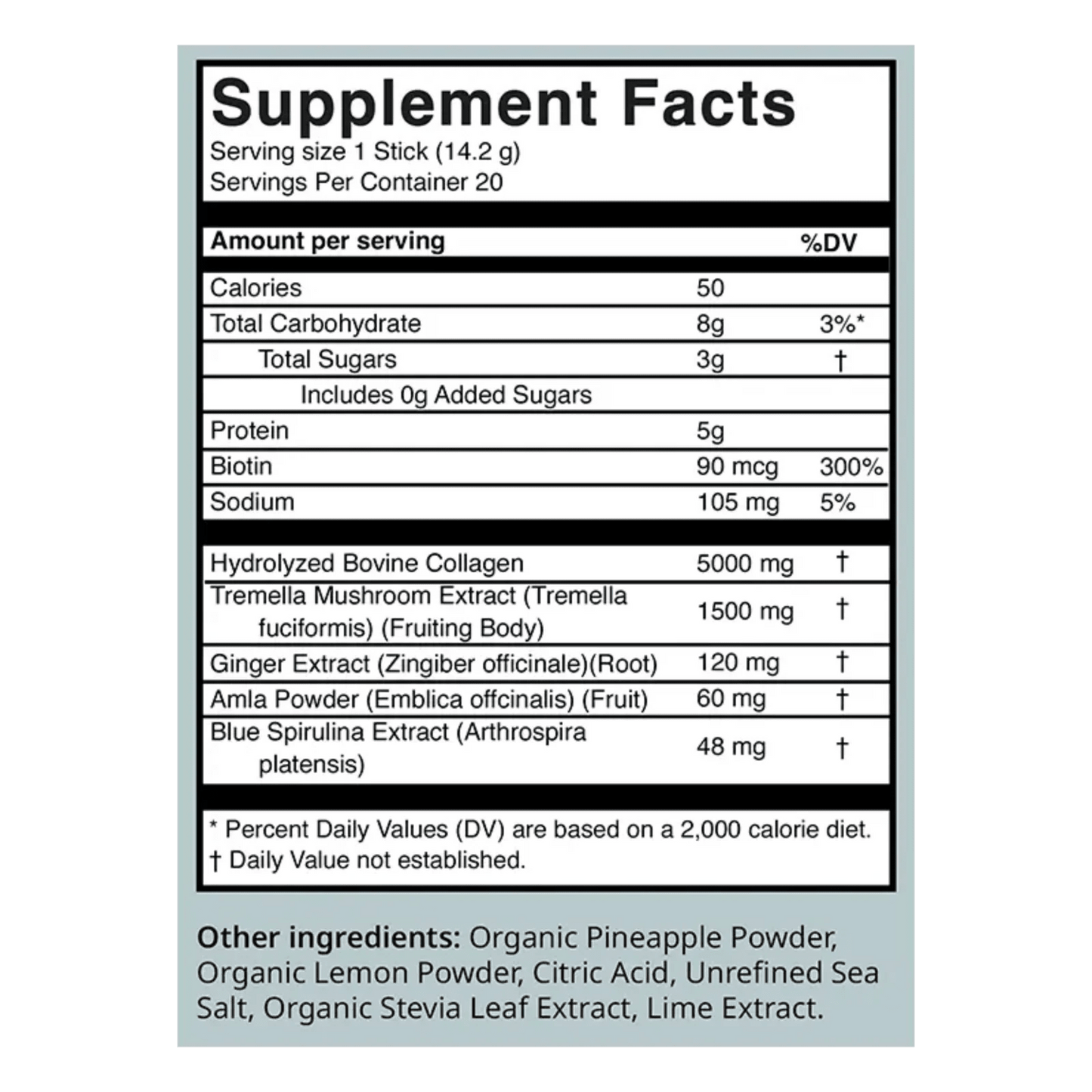 Taylor Dukes Wellness Blue Beauty Drink - Wholistic Nutrition - Beverage - Taylor Dukes Wellness