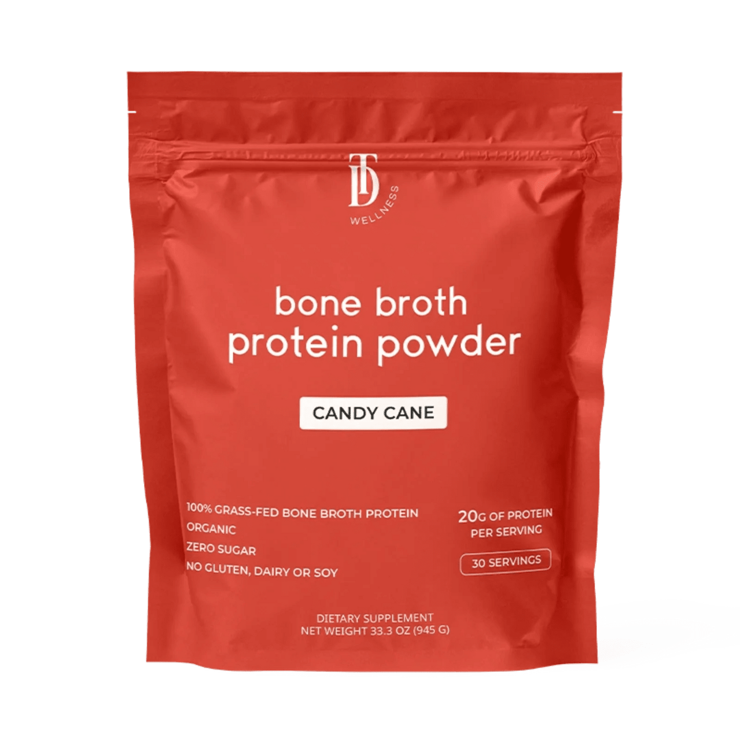 Taylor Dukes Wellness Bone Broth Protein - 30 serving bag - Wholistic Nutrition - Protein Powder & Collagen - Taylor Dukes Wellness