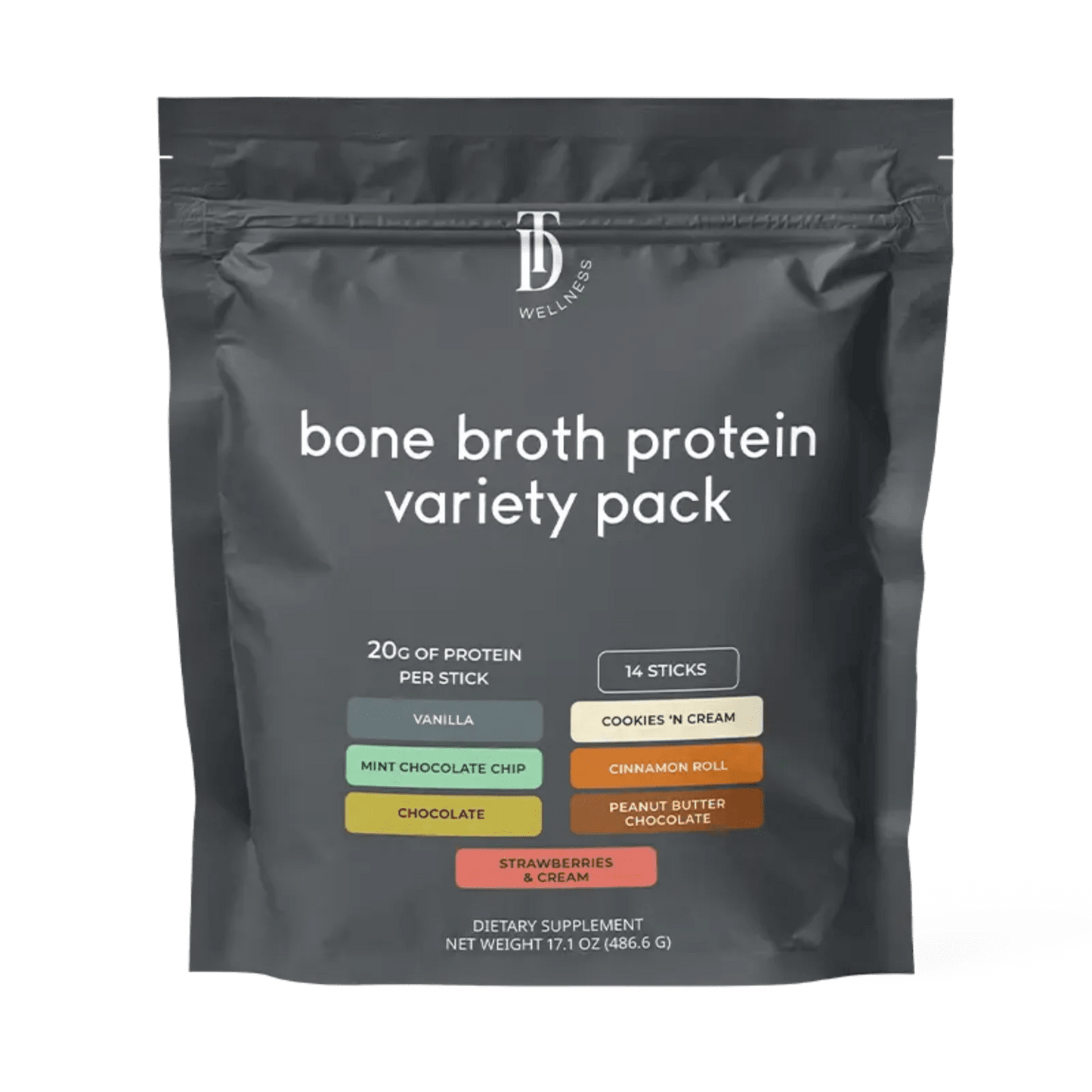 Taylor Dukes Wellness Bone Broth Protein - 30 serving bag - Wholistic Nutrition - Protein Powder & Collagen - Taylor Dukes Wellness