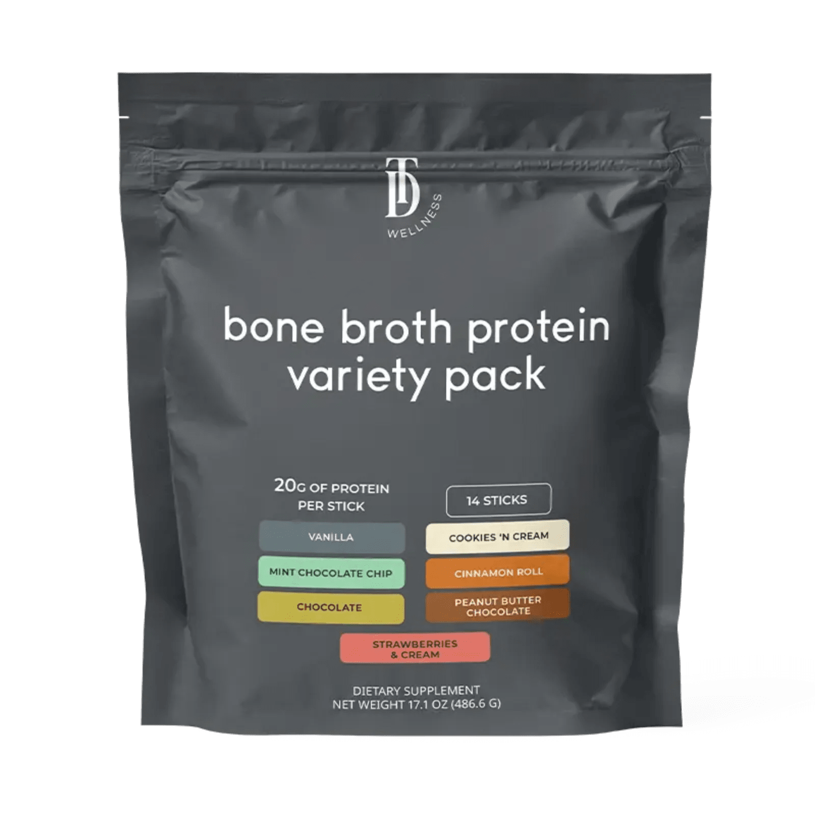 Taylor Dukes Wellness Bone Broth Protein - 30 serving bag - Wholistic Nutrition - Protein Powder & Collagen - Taylor Dukes Wellness