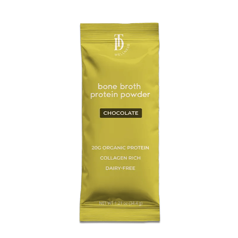 Taylor Dukes Wellness Bone Broth Protein - Single Serving Stick - Wholistic Nutrition - Protein Powder & Collagen - Taylor Dukes Wellness