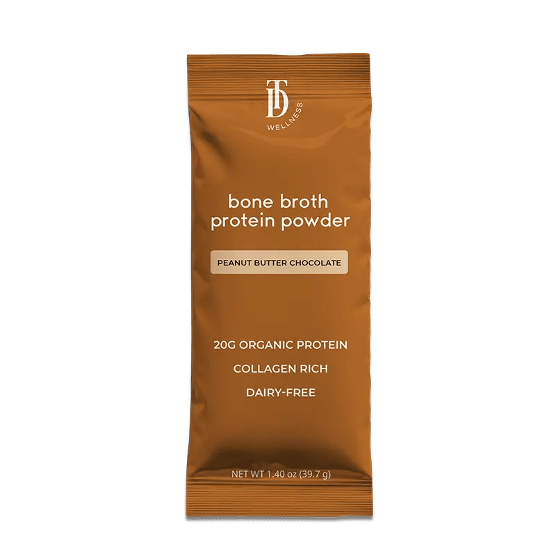 Taylor Dukes Wellness Bone Broth Protein - Single Serving Stick - Wholistic Nutrition - Protein Powder & Collagen - Taylor Dukes Wellness