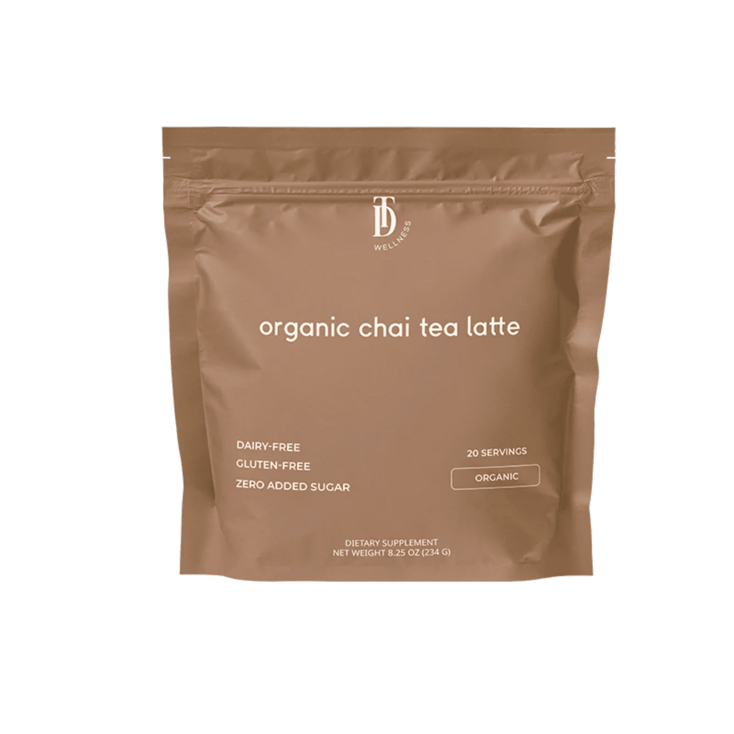 Taylor Dukes Wellness Organic Chai Tea Latte - Wholistic Nutrition - Beverage - Taylor Dukes Wellness