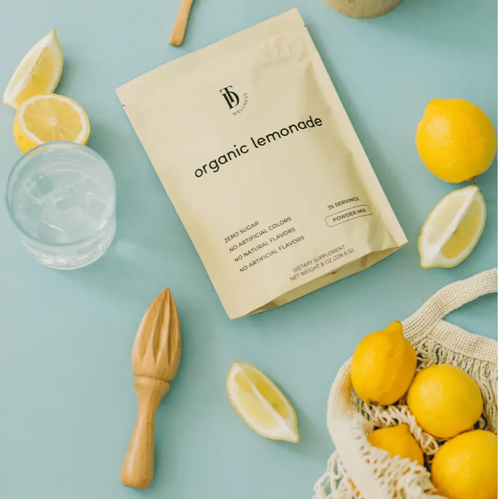 Taylor Dukes Wellness Organic Lemonade - Wholistic Nutrition - Beverage - Taylor Dukes Wellness