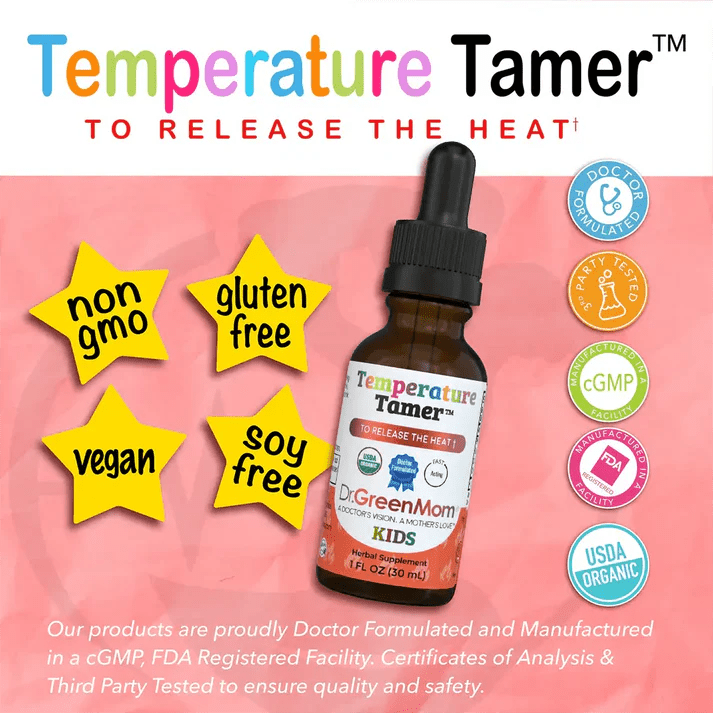 Temperature Tamer™ Kids - Wholistic Nutrition - Wholistic Medicine Cabinet - Dr. Green Life/Mom