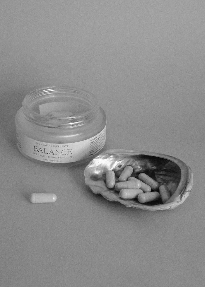 The Healthy Elephants Balance B - Complex - Wholistic Nutrition - Wellness Supplements - The Healthy Elephants
