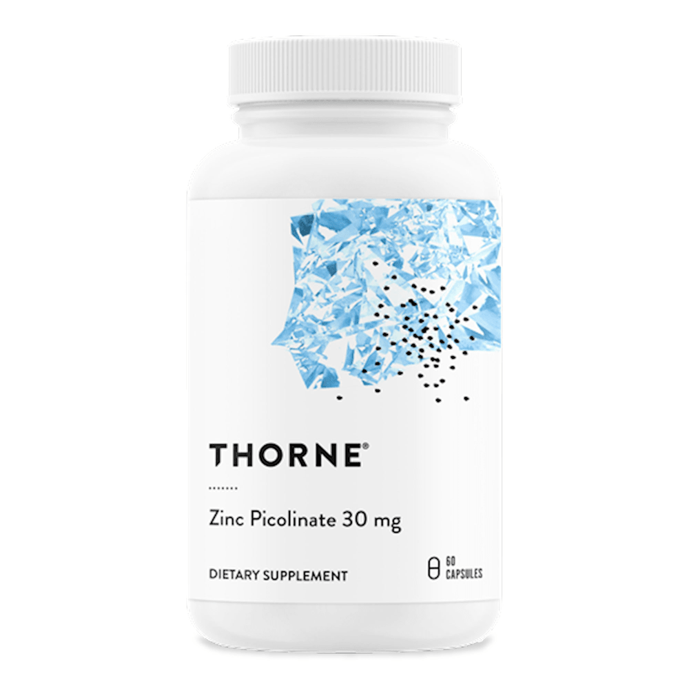 Thorne Zinc Picolinate 30 mg (60 caps) - Wholistic Nutrition - Default - Thorne