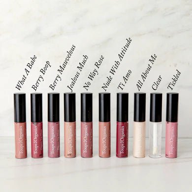 Toups & Co. Organic Lip Gloss - Wholistic Nutrition - Hair, Skin & Body Care - Toups & Co.