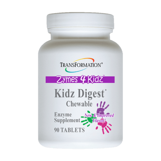 Transformation Enzymes Kidz Digest Chewable - 90 tab - Wholistic Nutrition - Default - Transformation