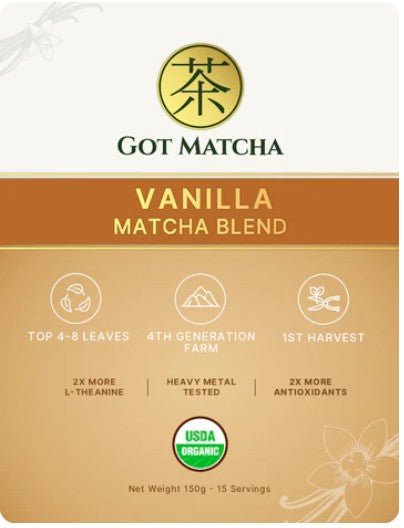 *Vanilla Matcha Blend (Formerly Known As 'Caramel - Apple') - Wholistic Nutrition - Beverage - Got Matcha