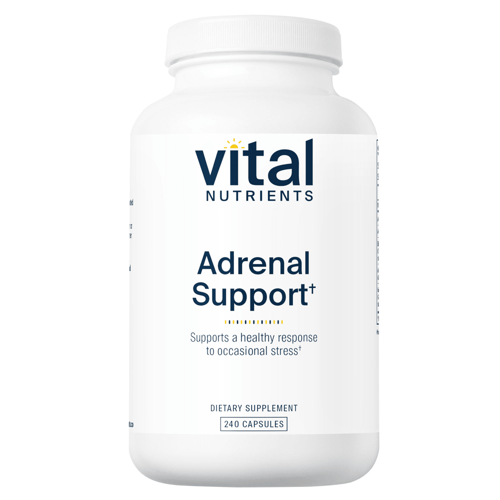 Vital Nutrients Adrenal Support 120 cap - Wholistic Nutrition - Default - Vital Nutrients