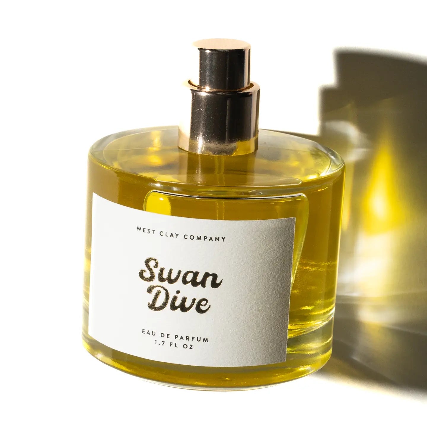 West Clay Company Swan Dive 🐚 Perfume - Nontoxic Eau De Parfum 1.7oz - Wholistic Nutrition - Hair, Skin & Body Care - West Clay
