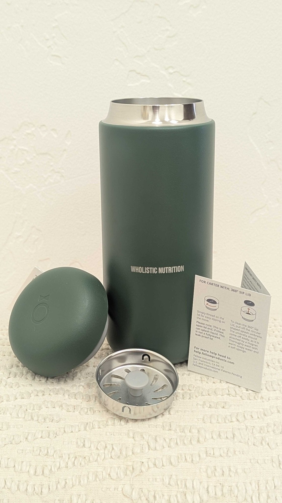 Wholistic Nutrition Thermal Mug - Wholistic Nutrition - Wholistic Home - Wholistic Nutrition