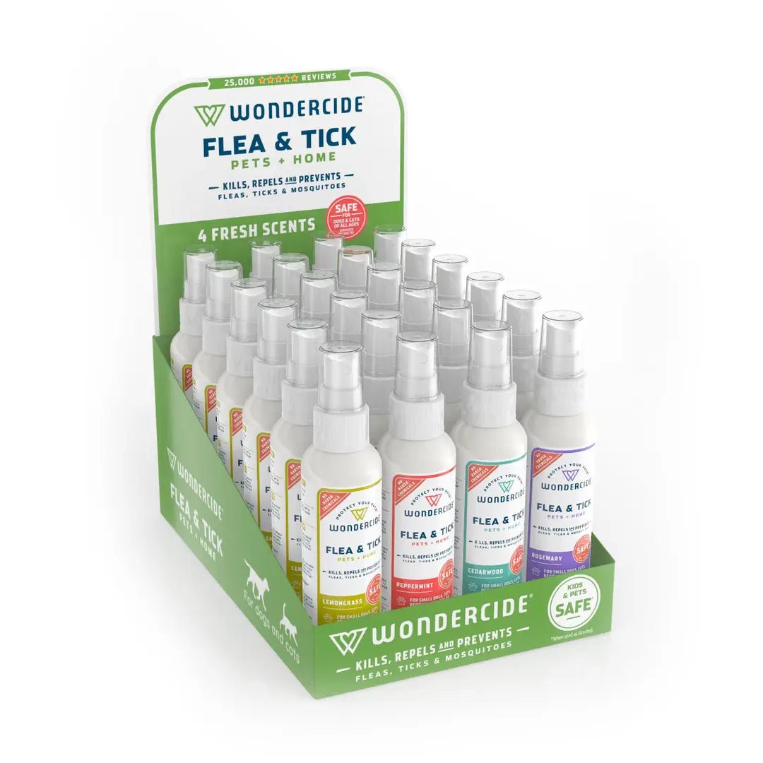 Wondercide Flea, Tick & Insect Repellant - 4 oz. - Wholistic Nutrition-Wholistic Home-Wondercide