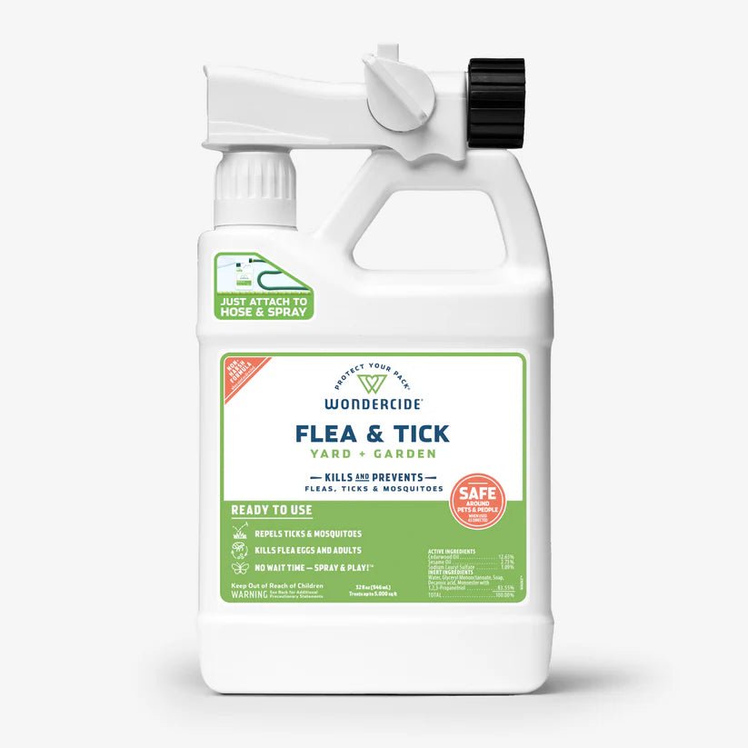 Wondercide Ready - to - Use Flea & Tick Spray for Yard + Garden with Natural Essential Oils - 32 oz. - Wholistic Nutrition - Wholistic Home - Wondercide