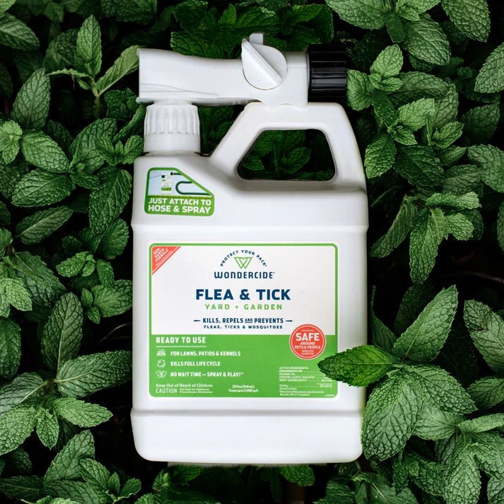 Wondercide Ready - to - Use Flea & Tick Spray for Yard + Garden with Natural Essential Oils - 32 oz. - Wholistic Nutrition - Wholistic Home - Wondercide